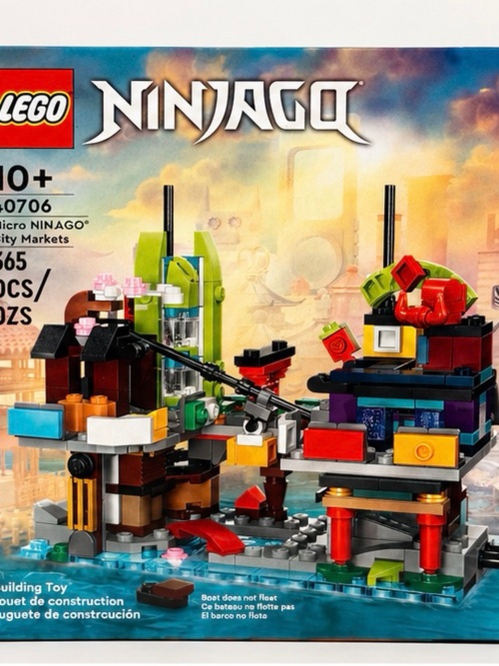 LEGO 40704 Micro Ninjago City Markets - Limited Edition Promo Set - New!